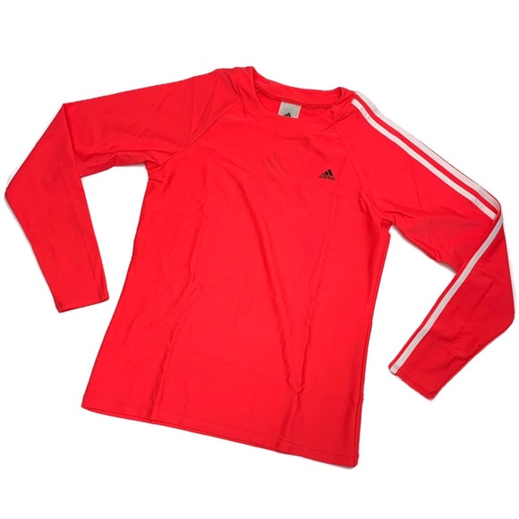 Adidas Long Sleeve Crew Neck Protective Swim Tee - Picture 4 of 8